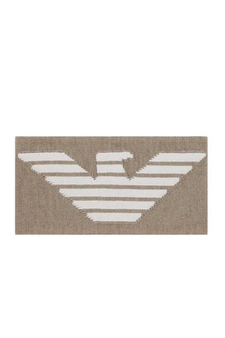 Bonnet et écharpe en laine - Beige - Emporio Armani
