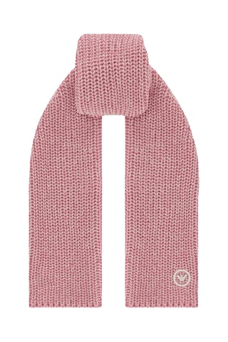 Bonnet et écharpe en laine - Rose - Emporio Armani