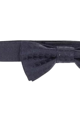 Nœud papillon en soie - Bleu marine - Emporio Armani