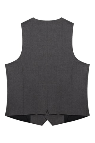 Gilet de costume - Gris chiné - Emporio Armani