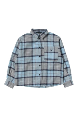 Chemise - Ciel et gris - Emporio Armani