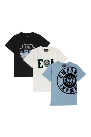 3 t-shirts - Noir et blanc - Emporio Armani