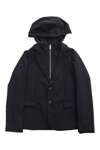 Veste à capuche - Bleu marine - Emporio Armani
