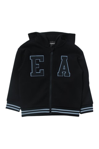 Sweat à capuche - Bleu - Emporio Armani