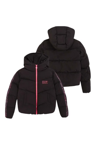 Doudoune à capuche - Noir - EA7
