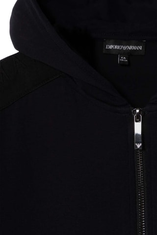 Sweat à capuche - Bleu marine - Emporio Armani