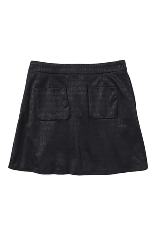 Jupe plissée - Noir - Emporio Armani