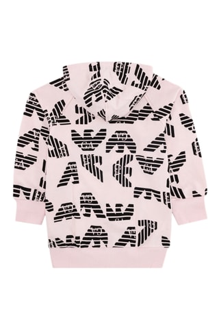 Sweat à capuche et legging - Rose et noir - Emporio Armani