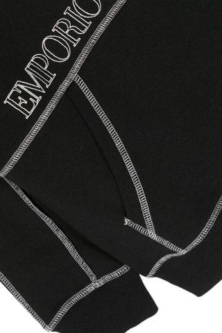 Sweat à capuche - Noir - Emporio Armani