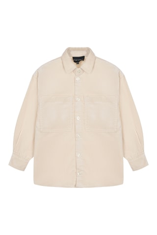 Chemise en velours - Beige - Emporio Armani