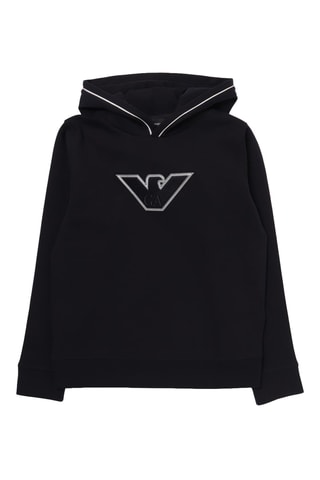 Sweat à capuche - Bleu marine - Emporio Armani