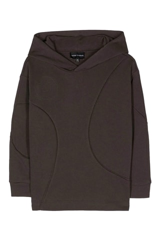 Sweat à capuche - Anthracite - Emporio Armani