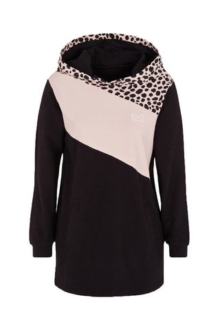 Robe à capuche - Noir - EA7 Kid