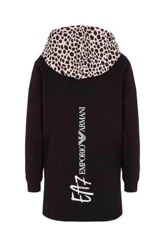 Robe à capuche - Noir - EA7 Kid