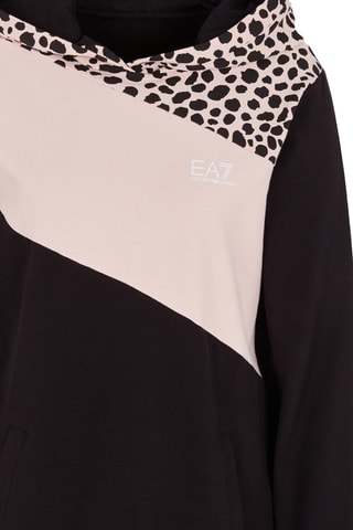 Robe à capuche - Noir - EA7 Kid