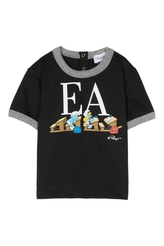 T-shirt Les Schtroumpfs - Bleu marine - Emporio Armani