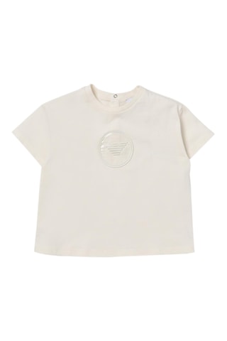 T-shirt - Ecru - Emporio Armani