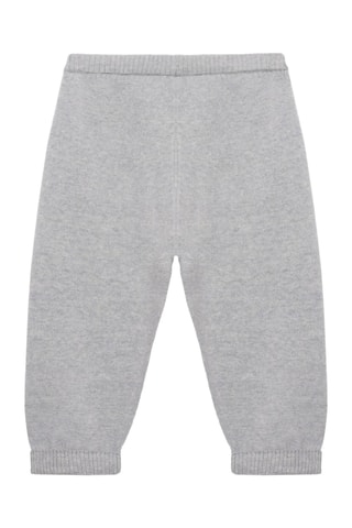 Pull et pantalon en laine - Gris clair - Emporio Armani