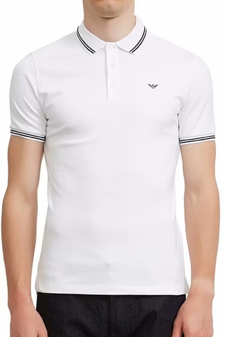 Polo - Blanc - Emporio Armani
