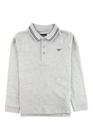 Polo - Gris chiné - Emporio Armani