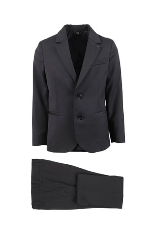 Costume en laine vierge - Noir - Emporio Armani