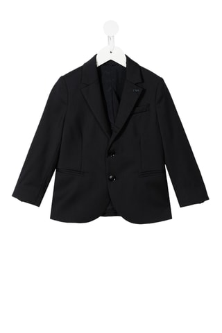 Veste et pantalon en laine vierge - Bleu - Veste et pantalon