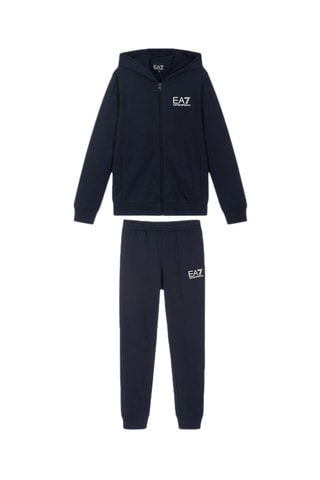 Sweat à capuche et jogging - Bleu marine - EA7
