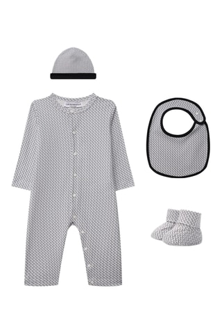Ensemble 4 pièces - Bleu clair et blanc - Emporio Armani