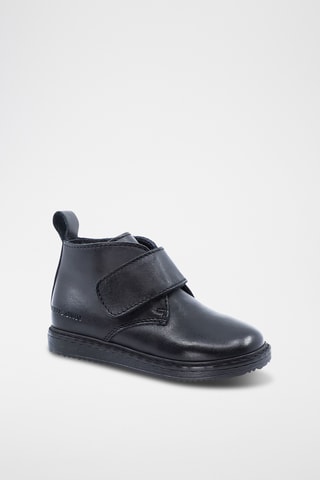 Boots en cuir de veau - Noir - Emporio Armani
