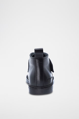 Boots en cuir de veau - Noir - Emporio Armani