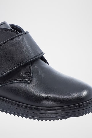 Boots en cuir de veau - Noir - Emporio Armani