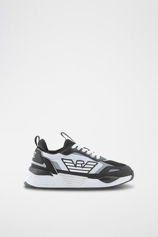Baskets en cuir - Noir et blanc - EA7