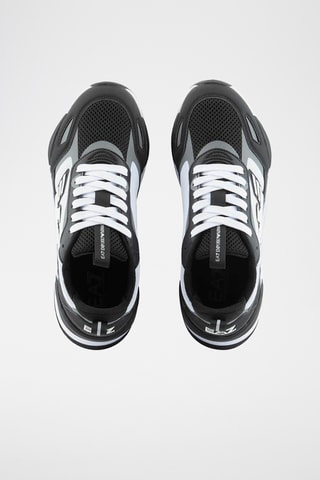 Baskets en cuir - Noir et blanc - EA7