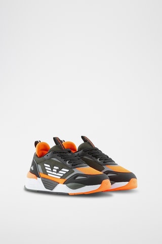 Baskets - Noir et orange - EA7