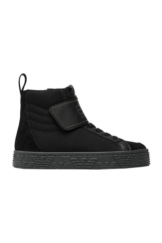 Baskets plateformes montantes - Noir - EA7 Kid