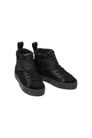 Baskets plateformes montantes - Noir - EA7 Kid