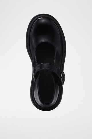 Babies plateformes vernis - Noir - Emporio Armani
