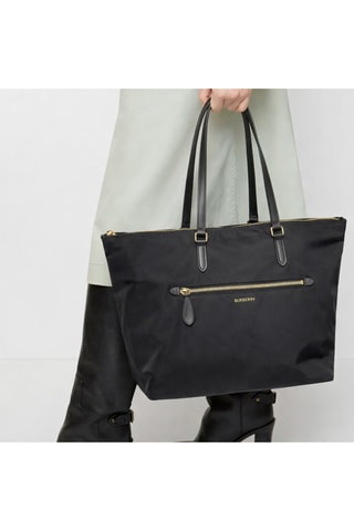 Sac porté épaule Ll Lg  Zip Tote Nyn - Noir