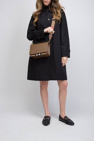 Sac bandoulière en cuir Mackford  - Marron