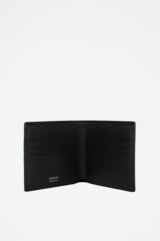 Portefeuille en cuir Ms Reg Cc Bill8 - Noir