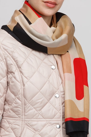 Carré en soie - Beige