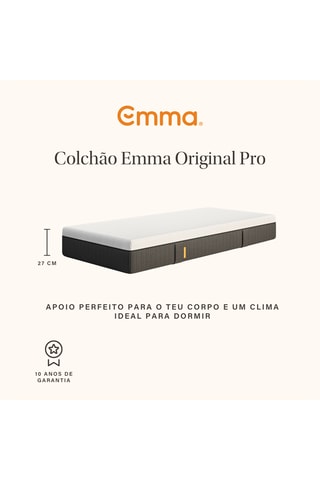 Colchão de molas Original Pro - Espessura 27 cm - Equilibrado - Emma