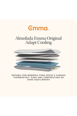 2 almofadas Original Adapt Cooling -  kg - Branco - Emma