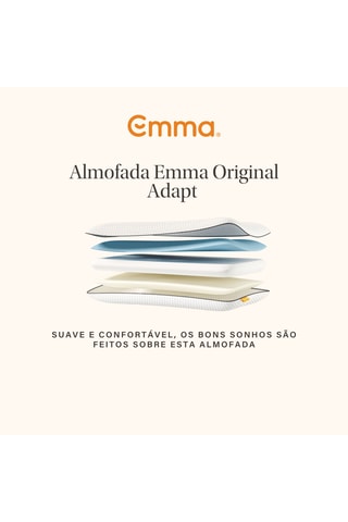 2 almofadas Original Adapt - kg - Branco - Emma