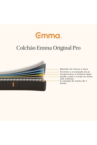Colchão Original Pro + Edredão de Verão Emma