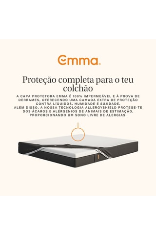 Colchão Original Pro + Protetor de colchão impermeável Emma