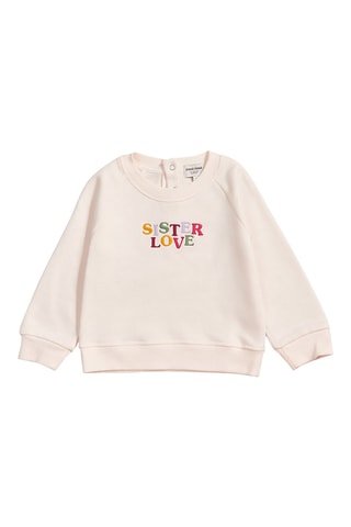Sweat em algodão biológico - Creme
