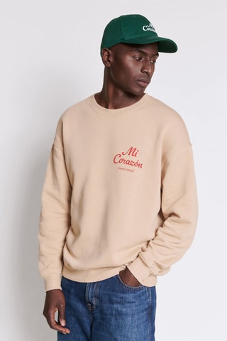 Sweat em algodão biológico - Creme