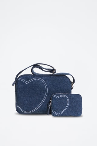 Porta-moedas de ganga - Azul