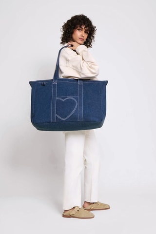 Mala shopper de ganga - Azul